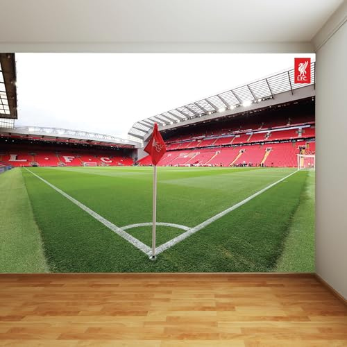 Liverpool Football Club - Anfield Stadium Full Wall Mural (2m Height x 2m Width)