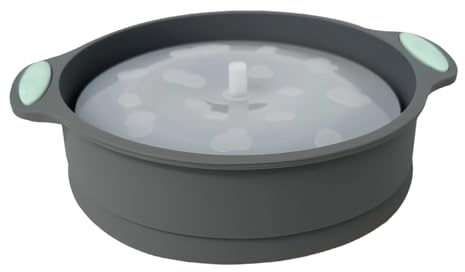 Palomitero – Plegable | Bol de Silicona – Microwave Popcorn – Para Microondas Saludable Sin Mangos Resistentes Lavavajillas Rojo Noche de Cine Apartamento Camping Niños