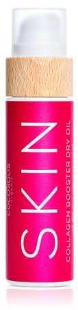 COCOSOLIS SKIN Collagen Booster Anti-age Öl - Gesichts- & Körperöl mit Hagebutte, Bio-Ölen und Vitamin E - Glättet und mildert Falten (110 ml)