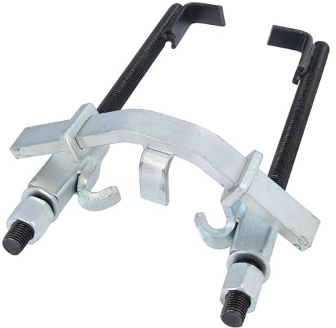 GEPCO Federspanner 3-TLG bis 1500kg / 1,5t - Universal Spiralfeder Spanner Werkzeug für Tieferlegung KFZ Auto Feder Kompressor - Federn Montage Demontage Set für Werkstatt & Heimwerker
