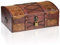 Brynnberg Caja de madera Jimmy 35x23x14cm - Cofre del tesoro pirata de estilo vintage - Hecha a mano - Diseño retro - joyero - con candado