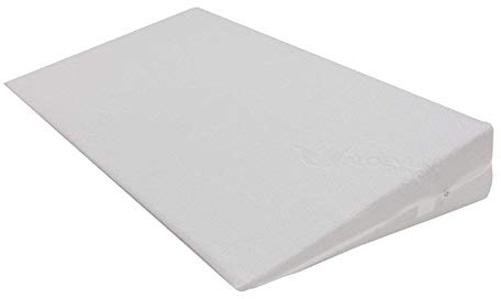 Dibapur Keilkissen mit Aloe Vera Bezug Matratzen Matratzenkeil Matratzenerhöhung Hochlagerungskeil fürs Bett Matratzen-Keil mit Doppeltuchbezug (B 150 x T 50 x H 15 / 1cm)