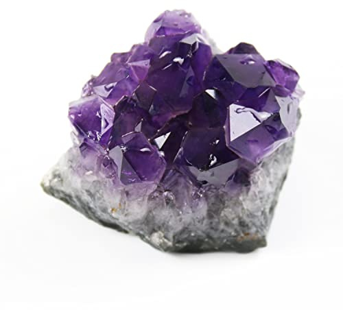 Nvzi Amethyst Druse, Amethyst Stein, Amethyst Kristalle, Kristalle Heilsteine, Bergkristall Rohstein, Roher Amethyst, Natürliche Amethyst-Geodenhöhlen Kristalle Heilsteine(50G) | Bergkristall Rohstein,Roher Amethyst,Natürliche Amethyst-Geodenhöhlen Kristalle Heilsteine