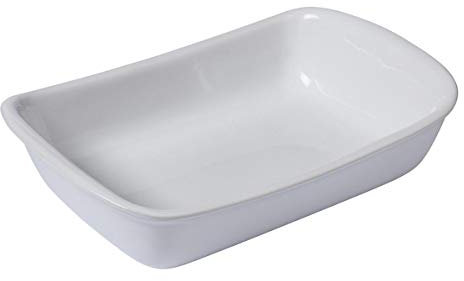 Pyrex Supreme Carattere Rettangolare Gres 34x23,5x7,7cm - Personalizzato Bianco