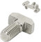 SCHMIDT systemprofile 10x Hammerschraube M8 16mm Nut 8 T-Schraube mit Steg Befestigungsmaterial Aluprofil-Zubehör