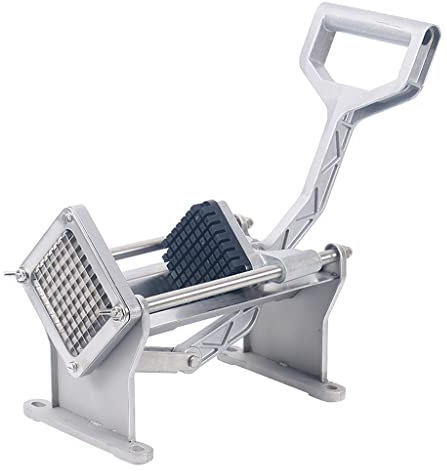 Taglia Patate Affettatrice manuale in acciaio inossidabile Cucina francese patatine fritte Affettatrice for uso domestico adatto for tagliare il ravanello ravanello ravanello affettatrice Affetta Pata