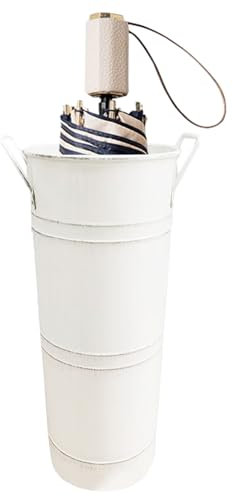 DLSIN Portaombrelli, Supporto Porta bastoni in Ferro retrò, Portaombrelli Vintage in Metallo con Manici, Porta Mazze da Golf, Rastrelliera Multiuso per ombrelli, canne, Mazze da Golf e Rose