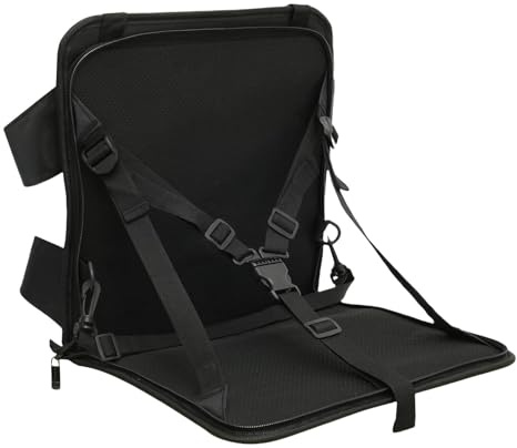 Siège de voyage pour, siège de voyage léger amélioré, valise de voyage pour enfant, siège de bagage à main, valise pliable portable avec siège enfant, équipée de ceintures de sécurité