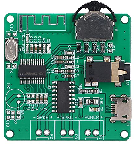 Modulo scheda amplificatore Blocco di amplificazione del segnale audio digitale stereo fai da te con chipset PAM8406 - Uscita 3 W 5 W - Bluetooth 5.0 - DC 5 V USB o alimentazione