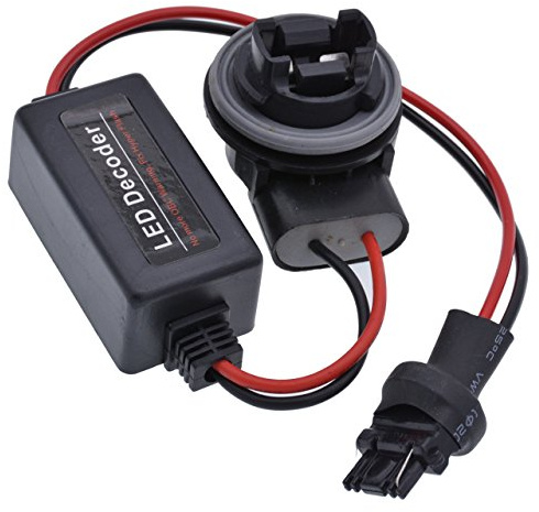 KATUR Auto LED Decoder 3156 Canbus Warnung Fehlerunterdrücker Blinker Licht Lampe Anti Flackern Lastwiderstand Set (2 Stück)
