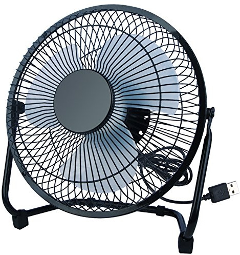 DAYISS Mini Ventilateur de Bureau - connexion USB - 8 Pouces - Alimenté par USB - Silencieux - 2 Modes