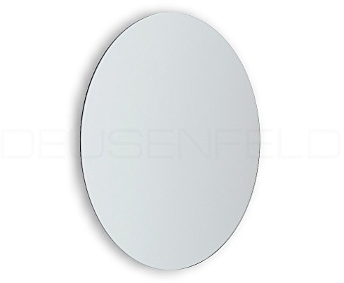 DEUSENFELD KK7-15 - Klebespiegel Kosmetikspiegel selbstklebend, Schminkspiegel, Rasierspiegel zum Kleben, 7-Fach Vergrößerung, Ø 15cm, rund, Rahmenlos, Glas, mit 3M Klebepad