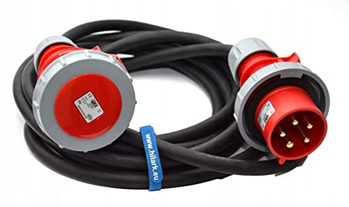 HILARK Verlängerungskabel aus Gummi H07RN-F 5x4 mm2 IP67 32A 35m