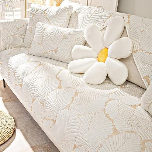 Sofabezug 1 2 3 4 Sitzer Couchbezug L Form Ecksofa Sofa/Couch überwurfdecke, Samt Couch Überwürfe Sofahusse Sofaüberwürfe rutschfest Sofa Abdeckung Schonbezüge Sofa Überzug ( Color : #14 , Size : 70x2