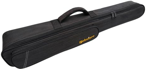 Generic Sopransaxophon-Koffer, Klarinetten-Aufbewahrungskoffer, Saxophon-Gigbag, Rucksack, Tragetasche für Übungen, Schwarz