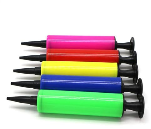 Sucritude Paquet De 5 Petite Pompe À Main pour Ballon, Pompe Gonflage