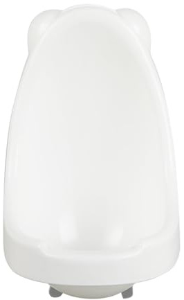 Urinoir d'apprentissage de la propreté portable à suspendre pour garçons et enfants Blanc 30 x 17,5 cm