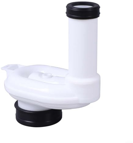 Emiif Urinal Siphon Horizontaler Abflussverschluss für DN50 x DN40/50 Wandablaufgarnitur für effizienten Sanitäranschluss öffentliche Toiletten Installationen