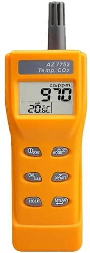 Gas Detector, Detector portátil de concentración de dióxido de Carbono AZ7752 (Nuevo)