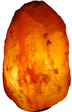 Lampe de Sel Ebamo Limburg 1-28 KG - Éclairage à Cristaux de Sel, Lumière d'Ambiance en Pierre (8-10 KG)