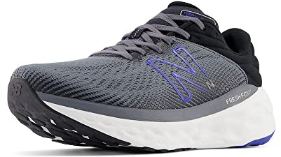 New Balance Men's Fresh Foam X 840f V1 Running Shoe, Castlerock/Marine Blue/Black, 9 Wide