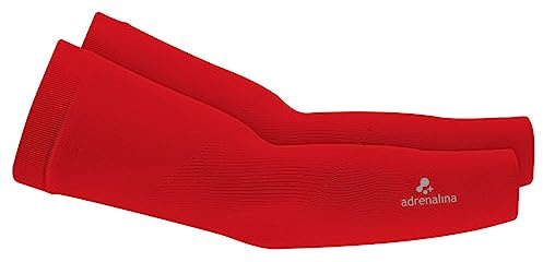 Mikasa Manicotti in seamless +ADRENALINA MOD. ECHO Taglia Unica (Rosso)