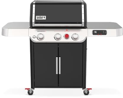 Weber Genesis EX-325s - Barbecue a gas Smarter, colore: Nero