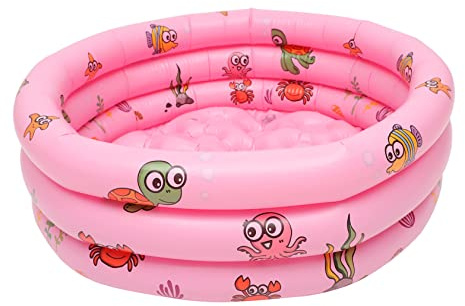 VICASKY 23 Pièces Piscine Gonflable pour Garçon Fille Piscine Gonflable Pataugeoire pour Bébés pour Garçon Fille Bassin pour Bébés