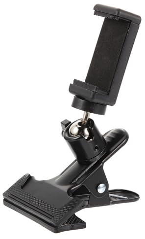OFFSCH 360degree Guitar Phone Stand Gooseneck Guitar Phone Clip for Live Broadcast Mobile Holder