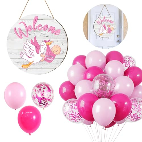 Willkommen Zuhause Baby, 32 Stück Welcome Home Baby Dekoration