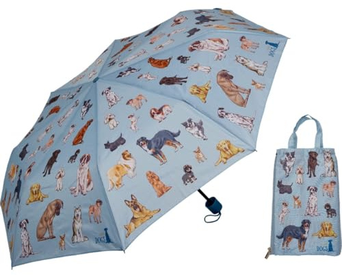 Die Spiegelburg Taschenschirm & Duo Bag - I love dogs (cats & dogs)