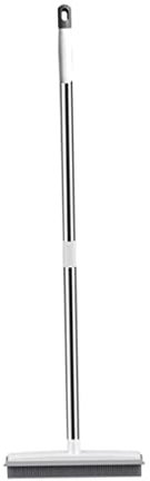 COOPHYA Dual-use Rubber Floor Scrub Brush Pet Hair Remover Carpet Rake Household Floor Cleaning Brush for Bathroom and Tile Surfaces