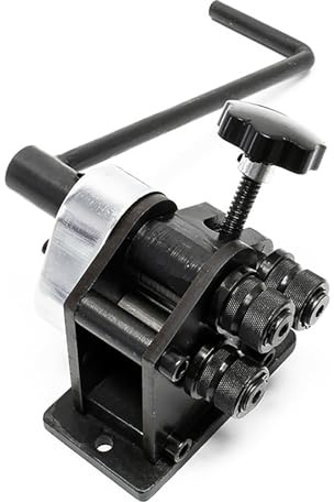 Strumento per piegatubi portatile per laminazione e piegatura efficienti di tubi in acciaio, ideale per progetti fai da te e professionali di lavorazione dei metalli