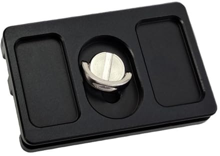 Zeizafa Morsetto per cavo della fotocamera, piastra di blocco per cavo per fotocamera, piastra a sgancio rapido per filo per fotocamera da 3,5 mm a 7 mm