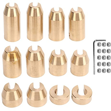 HEEPDD Kit de Pesas de Equilibrio de Rueda Duradera, Proporciona un Efecto de Equilibrio Preciso para los Cruceros Métricos, un Conjunto de 15 Piezas (12PCS)