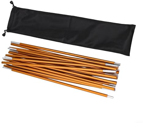 Lawnoval Aluminum Alloy Tent Poles for Repair and Replacement, Lightweight and Suitable for All Tents (3.4m)