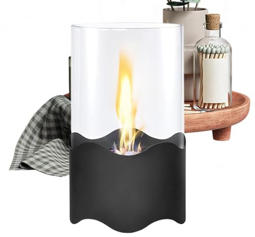 Chimenea de Interior | Lámpara de Llama de Alcohol Decoración para el Hogar - Chimenea De Alcohol Para Decoración De Mesa,Para Dormitorio Salón Mesa Cocina Repisa Bar Estantería Entrada Apartamento Fi