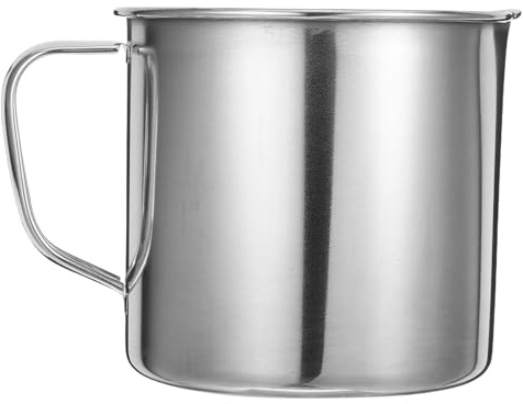 MUSISALY Gobelet Doseur Inox Gradué Résistant Corrosion pour Laboratoire et Cuisine Polyvalent