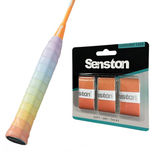 Senston 3PCS Schlägergriffbänder Overgrip für Tennis/Badminton/Squashschlägergriffe