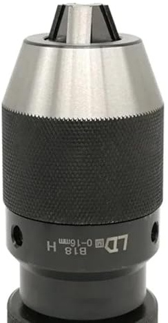 Portabrocas sin llave con autobloqueo for brocas B10, B12, B16, B18 y B22. Portabrocas de autobloqueo y apriete automático for MTA, MTB, R8 y C20, rango de 1 a 13 mm.(B16 (1-13mm))