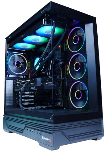 Epical-Q Ordenador sobremesa Gaming Oimtar AMD Ryzen 7 5700X, 32GB, 1TB SSD NVME, RTX 5060TI 8GB + Windows 11 Pro