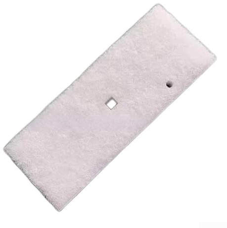 Wäschetrocknerfilter Baumwolle für Panasonic EH10W feiner Fusselsieb Ersatz 210 x 82 x 18 mm weißes Schaumstoffgeflecht