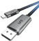 uni USB C auf DisplayPort Kabel (4K@60Hz, 2K@144Hz), 3m Thunderbolt 3/4 zu DisplayPort Kabel, Kompatible für MacBook Pro, MacBook Air, iPad Pro, XPS15, Surface Book usw.