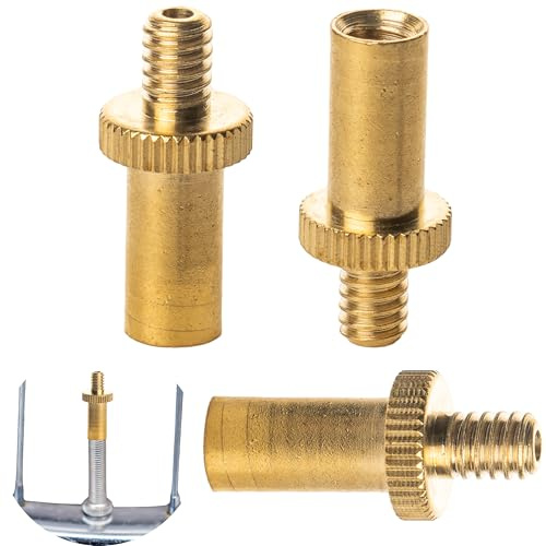Adattatore valvola per bici, pacco da 3, SV a DV, Tappo adattatore Valvola Sclaverand su valvola Dunlop, Anello di tenuta extra, Idoneo a pompe standard o compressori d’aria per ruote di auto e bici