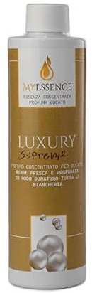 Profuma Bucato Lavatrice Liquido Concentrato MYESSENCE – Profumatore per Bucato e Asciugatrice – Fragranza Intensa e Persistente al LIMONE, ARANCIA e MELA – Essenza per Biancheria – 250 ml