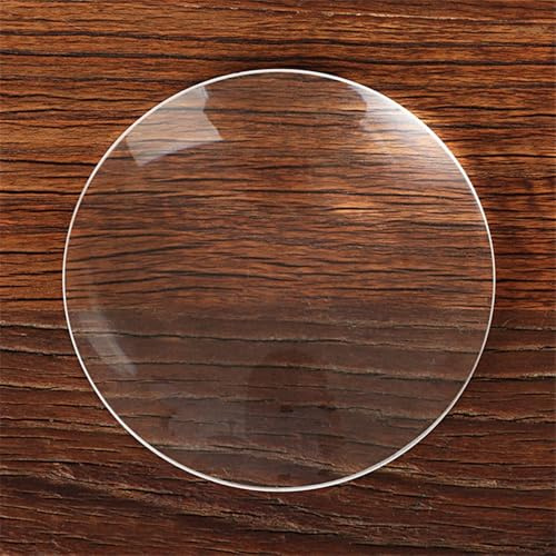 Högtransparens dubbelkonvexa linsset - optiska glaslinser (30-110 mm) for förbättrad klarhet och förstoring, 1 st(50mm*130mm)