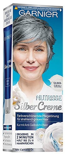 Garnier Nutrisse Silbercreme Pflegetönung grau Silber-Grau, 1 Stück
