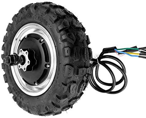 48V 1000W bürstenloser Nabenmotor mit 11 Zoll schlauchlosem Offroad-Reifen für Mountain Electric Scooter (With offroad tire)