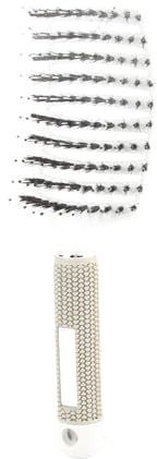 Cocoarm Haarbürste Massage Kamm Entwirrbürste Friseurkamm Massagebürste Massagekamm Haarpflege Kopfhaut Massager Bürste Friseurstyling-Werkzeuge für nasse und trockene Haare(Weiß)
