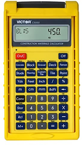 Victor C5000 Construction Materials Calculator with Protective Case